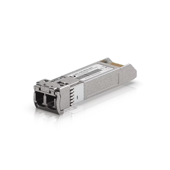 Transcetor SFP+ CWDM Ubiquiti (Modelo 1470). Velocidade 10 Gbps, comprimento de onda 1470nm. Alcance até 20km em fibra monomodo (SMF). Conector LC Duplex UPC. - UACC-OM-SFP10-1470