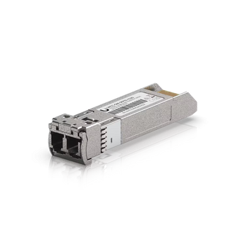 Transcetor SFP+ CWDM Ubiquiti (Modelo 1530). Velocidade de 10 Gbps e comprimento de onda de 1530nm. Suporta até 20km em fibra monomodo (SMF) com conector LC Duplex. - UACC-OM-SFP10-1530
