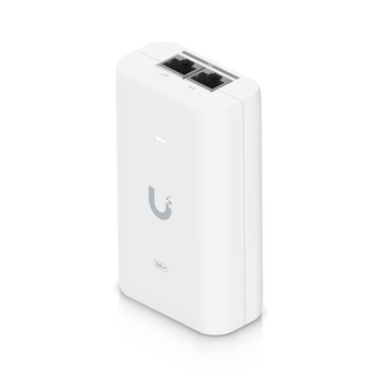 Alimente os seus dispositivos mais exigentes com o injetor PoE++ da Ubiquiti. Fornece 60W de potência (802.3bt) e suporta redes 10 GbE sem bottlenecks. - UACC-POE++-10G
