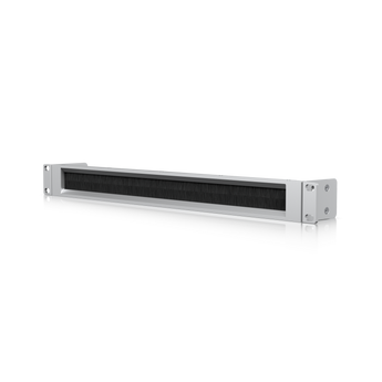 Standalone insert that can be easily installed into an existing network equipment rack to create a clean, uniform aesthetic. - UACC-RACK-PANEL-BRUSH-1U