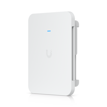 Kit de montagem embutida (flush mount) da Ubiquiti para o AP U7-Pro-Wall. Crie uma instalação quase invisível com este suporte pintável que se integra na sua parede. - UACC-U7-PRO-WALL-FM