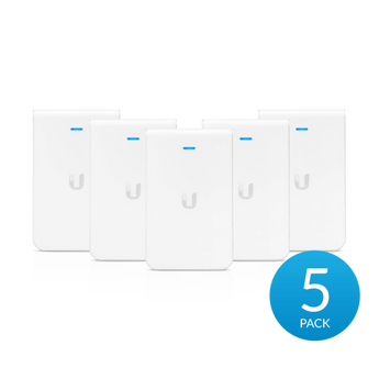 The UniFi AC In-Wall Access Point transforms an Ethernet wall connection into a dual-band 802.11ac Wi-Fi access point. Power supply no included - UAP-AC-IW-5