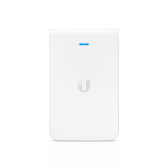 The UniFi AC In-Wall Access Point transforms an Ethernet wall connection into a dual-band 802.11ac Wi-Fi access point. - UAP-AC-IW