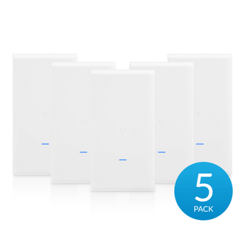 Can power the UniFi AC Mesh Pro AP with an 802.3af compatible switch, UniFi PoE Switch, or the included Gigabit PoE adapter - UAP-AC-M-PRO-5