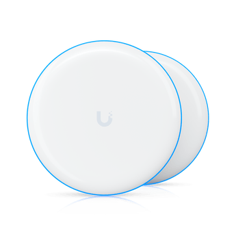 Kit Bridge Ubiquiti UBB-XG. Ponte Point-to-Point (PtP) de 60 GHz com rádio backup 5 GHz. Velocidade até 6 Gbps. Uplink 10G SFP+ e GbE RJ45. Alcance 500m. - UBB-XG