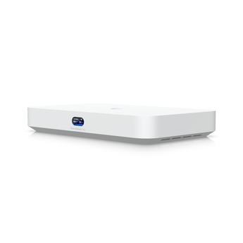 O Ubiquiti Cloud Gateway Fiber (UCG-FIBER) é um gateway de rede avançado e compacto, projetado para pequenas e médias empresas que exigem conectividade de alta velocidade e gestão centralizada através da plataforma UniFi. Integrando uma porta SFP+ pa