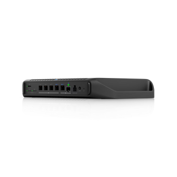 Ubiquiti UCG-INDUSTRIAL. Cloud Gateway robusto (Fanless) com portas 10G SFP+ e 10GbE. Switch integrado de alta densidade PoE+++ (350W) e Wi-Fi 7. Suporta toda a suite UniFi. - UCG-INDUSTRIAL