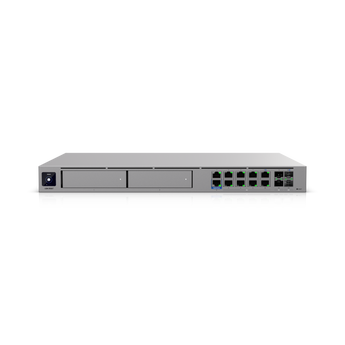 O supremo Ubiquiti UDM-BEAST. Cloud Gateway Hyperscale com 25 Gbps IPS/IDS, portas 25G SFP28, suporte para +7500 clientes, NVR integrado e Shadow Mode (VRRP).