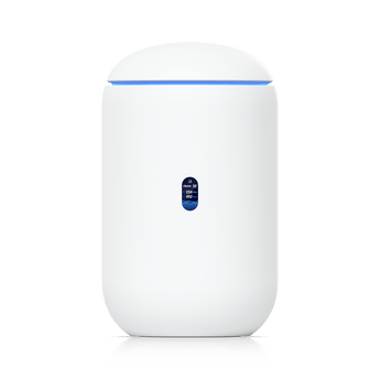 All-in-one WiFi 6 router with a 3 Gbps aggregate throughput rate. - UDR