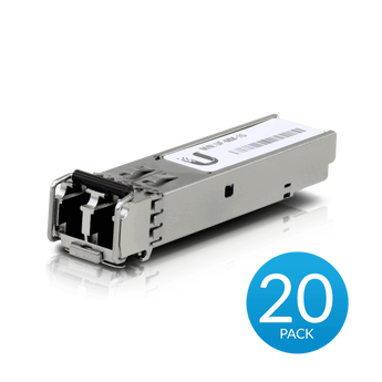 UF-MM-1G, 1250 Mbit/s, SFP, LC, Fibra óptica, 850 nm, for distances of up to 550 m and speeds of up to 1 Gbps. - UF-MM-1G-20