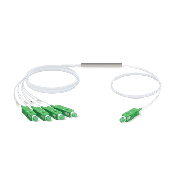 O splitter de fibra ótica transporta dados do cabo de longo alcance de um OLT de fibra e partilha-os com vários ONUs de fibra - UF-SPLITTER-4