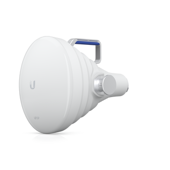 UISP-Horn é uma antena de corneta ponto-a-multiponto (PtMP) de alto isolamento que cobre uma vasta gama de frequências de operação (5,15 - 6,875 GHz)., compativel com Wave-MLO5, RP-5AC-Gen2, LTU-Rocket, AF-5XHD. - UISP-HORN