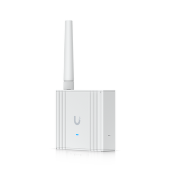 Gateway sem fios de longo alcance da Ubiquiti para os sensores UniFi Protect. O UP-SuperLink utiliza um protocolo proprietário para máxima cobertura e baixa latência. - UP-SUPERLINK