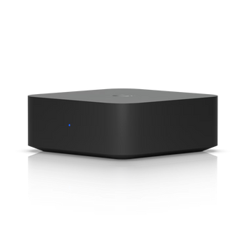 Ubiquiti UPL-PORT-B. Streamer de áudio digital. Adiciona AirPlay e Spotify Connect a qualquer amplificador. Entrada HDMI eARC, Ótica e RCA. WiFi 6 e PoE. Cor Preta. - UPL-PORT-B