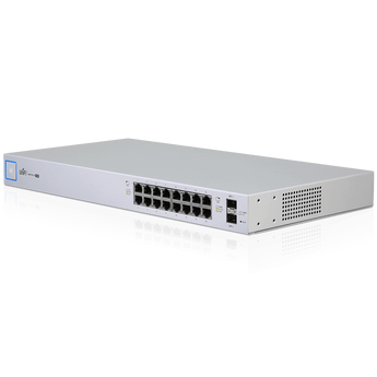 Ubiquiti UniFi Switch 16 Gigabit 24V 802.3af/at PoE/PoE+ 150W - US-16-150W