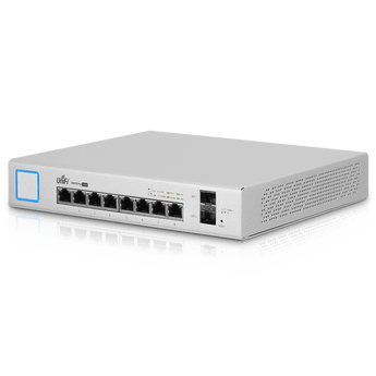 Ubiquiti UniFi Switch 8 Gigabit 24V 802.3af/at PoE/PoE+ 150W - US-8-150W