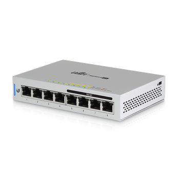 Ubiquiti UniFi Switch 8 Gigabit 802.3af PoE 60W - US-8-60W