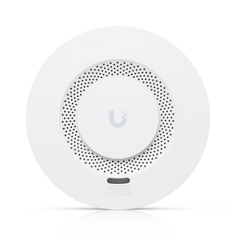 O Ubiquiti USL-SMOKE é um alarme sem fios de fumo e monóxido de carbono com autonomia até 10 anos e alcance de 2 km. Exclusivo residencial. Requer SuperLink Gateway.
