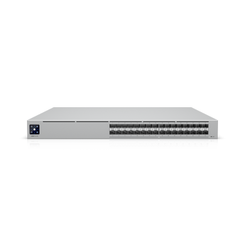 Switch de agregação de nível profissional com 32 portas SFP28 de 25 Gbps, ideal para redes de alto desempenho. Com funcionalidades de Layer 3 e tecnologia Etherlighting, o USW-Pro-XG-Aggregation oferece uma capacidade de comutação avançada e fiável