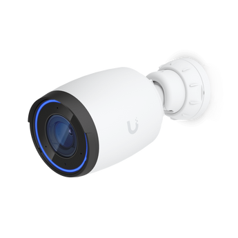 Indoor/outdoor 4K PoE camera with 3x optical zoom, long-range IR night vision, and enhanced AI detection capabilities. - UVC-AI-PRO-WHITE