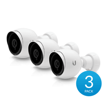 1080p Full HD, 30 FPS- EFL 3.6 mm, /1.8- Outdoor Weather Resistant- Built-in Microphone- Wall, Ceiling, or Pole Mount, 802.3af - UVC-G3-BULLET-3