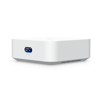 O Ubiquiti UniFi Express 7 ( UX7 ) é um dispositivo UniFi compacto que combina um ponto de acesso Wi-Fi 7, router e switch num único equipamento. Ideal para pequenas empresas, escritórios domésticos e utilizadores que procuram uma solução de rede Uni