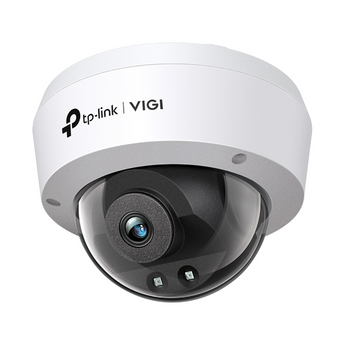 TP-Link VIGI C240I (2.8mm). Câmara Dome 4MP Super-HD. Lente 2.8mm (88.8°). Classificação AI de Humanos e Veículos. Antivandalismo IK10 e IP67. Visão Noturna IR 30m. PoE. - VIGI C240I(2.8MM)