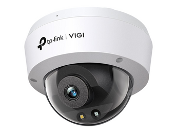 TP-Link VIGI C250 (2.8mm). Câmara Dome 5MP Super-HD. Visão Noturna a Cores (24h). Análise Forense de Pessoas/Veículos. Antivandalismo IK10 e IP67. Microfone Integrado. PoE. - VIGI C250(2.8MM)