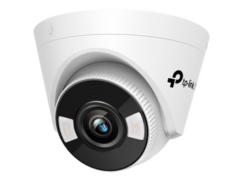 TP-Link VIGI C440-W (4mm). Câmara Turret Wi-Fi 4MP. Visão Noturna a Cores (24h). Deteção AI de Humanos e Veículos. Defesa Ativa (Sirene/Luz). Áudio Bidirecional. Slot MicroSD. Exterior IP66. - VIGI C440-W(4MM)