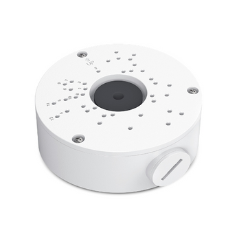 Caixa de derivação (Junction Box) TP-Link VIGI VJB-300. Construção robusta em liga de alumínio à prova de água. Ideal para ocultar cabos de câmaras VIGI. - VJB-300