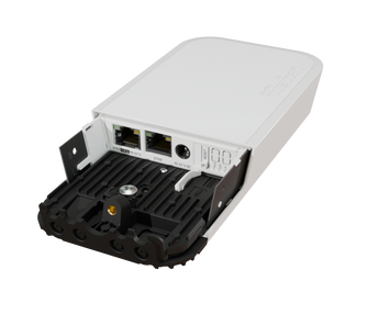 Router/AP 4G Mikrotik (wAPGR-EC200A-EU). Wi-Fi AC (Dual-Band) e 4G LTE Cat 4. Ideal p/ backup/failover. 2x Portas Gigabit. Suporta Banda 28 (700MHz). IP54. - WAPGR-5HACD2HND&EC200A-EU