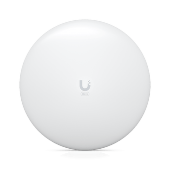 Estação 60GHz Long Range Ubiquiti Wave-LR. Débito de 2 Gbps, alcance 8km+. Rádio de backup 5GHz WiFi 6 (AX). Antena 46dBi, GPS, IPX6. Ideal para WISPs. - WAVE-LR