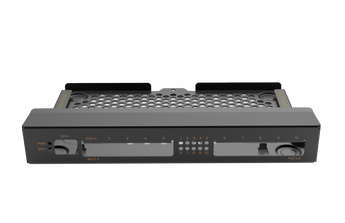 Kit de montagem em parede da MikroTik para a série de routers RB4011. Fabricado em aço, protege o dispositivo e os cabos contra acessos não autorizados. - WMK4011