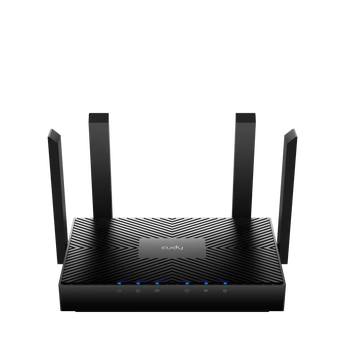 Cudy WR3000 2.0: router Wi-Fi 6 AX3000, CPU dual-core 1,2 GHz, quatro portas Gigabit, Cudy Mesh, servidor e cliente VPN e gestão pela app.