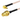 Cabo RG-178 de 20cm com fichas MMCX e RP-SMA Fêmea em chassi de apertar. - 0.2RG178MMCXRSF