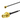Cabo cinza de 30cm com fichas UFL e SMA Femea - 0.30UFLSMAF