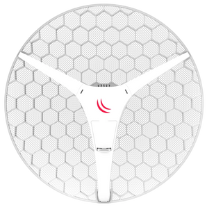 Dual chain Long Range 27dBi 5GHz CPE/Point-to-Point Integrated Antenna with AC support and Gigabit Ethernet - RBLHGG-5ACD-XL4PACK