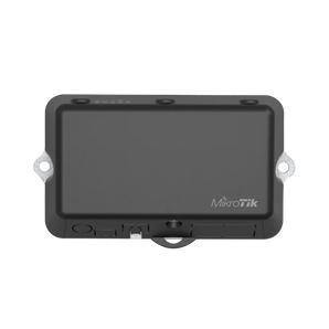 Gateway compacto e à prova de intempéries da MikroTik. O LtAP mini possui GPS integrado, Wi-Fi, 2 slots SIM e um slot miniPCIe para um modem LTE à sua escolha. - RB912R-2ND-LTM 