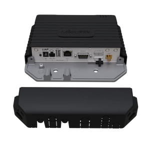 Router 4G Mikrotik LtAP LTE6 Kit (RBLtAP). O hub móvel 4G Cat 6 (300Mbps) c/ GPS. 3x SIM, 2x miniPCIe (expansível), 1x GbE, Wi-Fi. Alim. Automotive/PoE. IP54. - RBLTAP-2HND-R11E-LTE6
