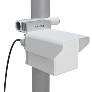 Kit Ponto-a-Ponto pré-configurado da MikroTik. O Wireless Wire Cube Pro oferece velocidade de fibra a 60GHz com um link de backup automático de 5GHz. - CUBEG-5AC60AYPAIR
