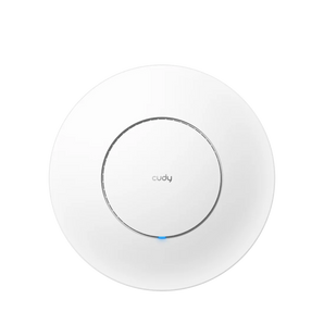 Cudy AP11000. Access Point Tri-Band WiFi 7 (BE11000). Porta 10G SFP+ e 2.5G PoE. CPU Qualcomm Quad-Core. Suporta 300 dispositivos. Ideal para escritórios e estádios. - AP11000
