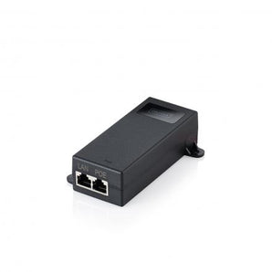 Injetor PoE++ Gigabit Digitus DN-95104-1 de 60W. Compatível com a norma 802.3bt, fornece energia e dados até 100m. Proteção inteligente e instalação Plug & Play.