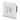 Tomada de parede embutir Digitus DN-9008-1 CAT 6A (10GBase-T). Duas portas RJ45 blindadas, cor branca (RAL9003) com tampas anti-pó. Suporta PoE e PoE+.