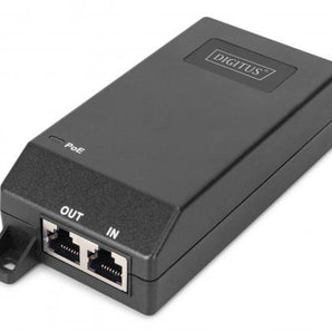 DIGITUS Gigabit Ethernet PoE+ injector, 802.3at, 30 W