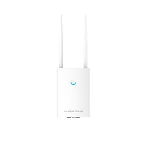 Este ponto de acesso de Wi-Fi para ambientes externos oferece cobertura ampliada para implantações internas e externas, graças a sua antena inovadora e seu projeto à prova de intempéries. - GWN7605LR