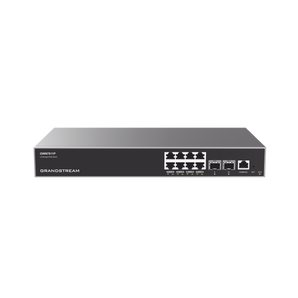 Switch Layer 3, 8 portas PoE Gigabit e 2 portas SFP+ - GWN7811P