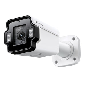 A câmara TP-Link VIGI INSIGHT S345ZI de 4MP oferece zoom ótico 5X motorizado, visão noturna IR até 60m, analítica de IA e proteção IP67/IK10 antivandalismo.