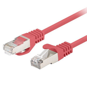 CABO REDE LANBERG FTP CAT6 0.25M VERMELHO