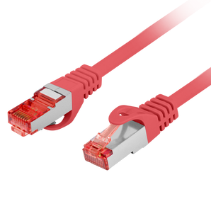 Patchcord Lanberg Cat. 6 S/FTP (0.5m). Fio 100% Cobre (CU) com blindagem dupla, revestimento LSZH e aprovação Fluke. Ideal para organizar bastidores.