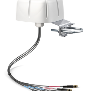 A solução All-in-One para levar o seu router para o exterior. A QuShell ASL24G integra antenas 5G/LTE e Wi-Fi, protegendo o seu equipamento. - ASL24G